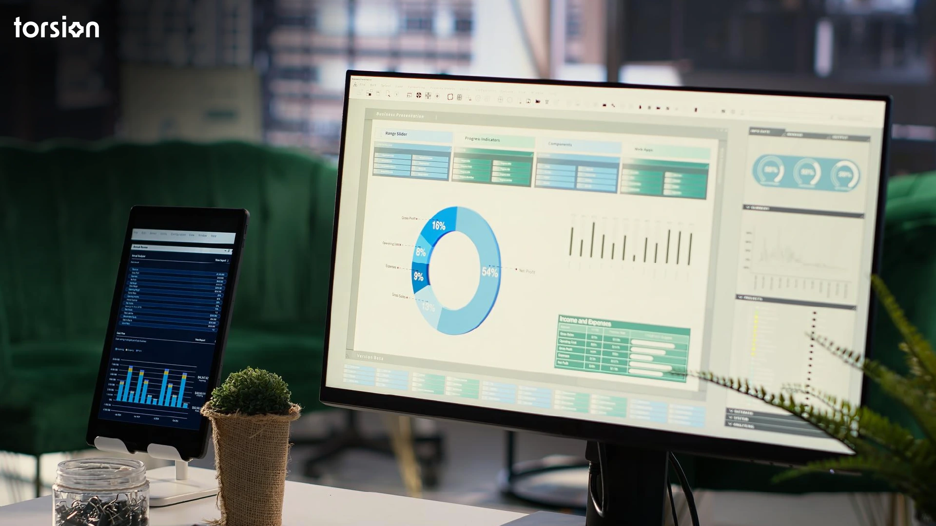 An image of a computer screen showing data that shows why financial institution leader stuck with AI transformation