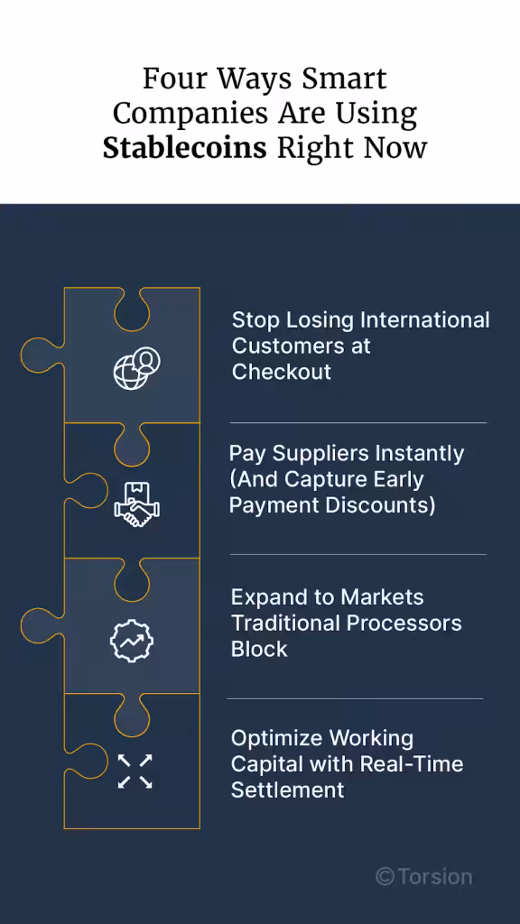 Four Ways Smart Companies Are Using Stablecoins Right Now