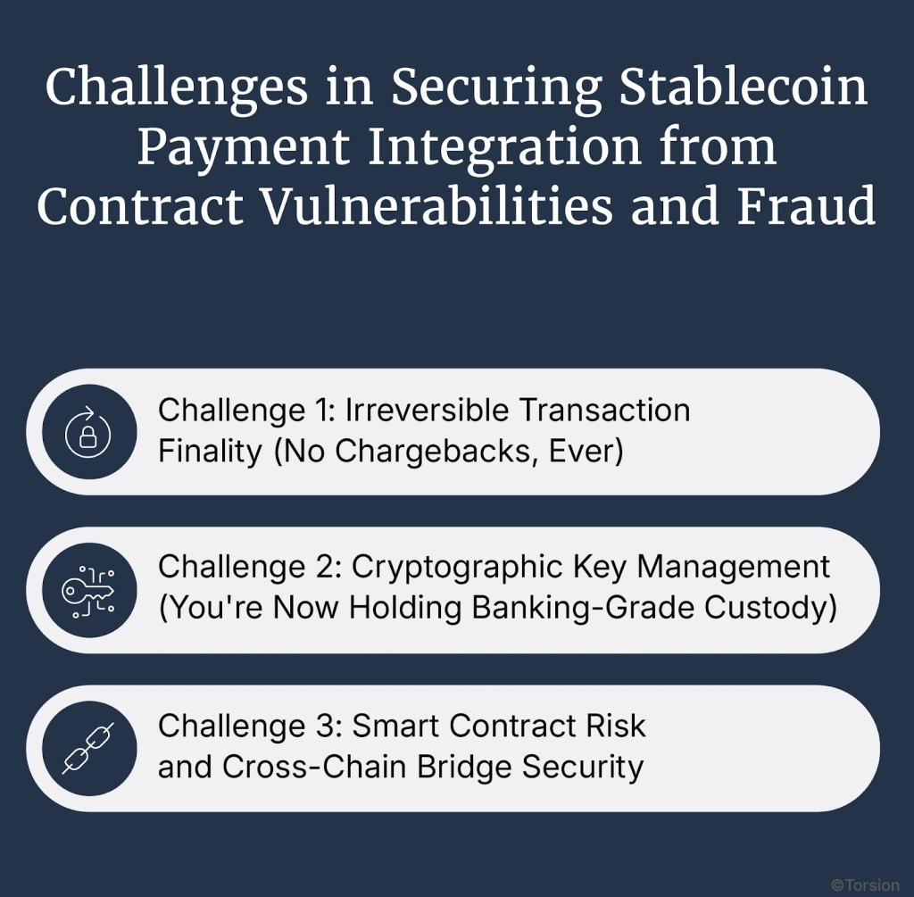 How to Secure Stablecoin Payment Integration from Contract Vulnerabilities and Fraud